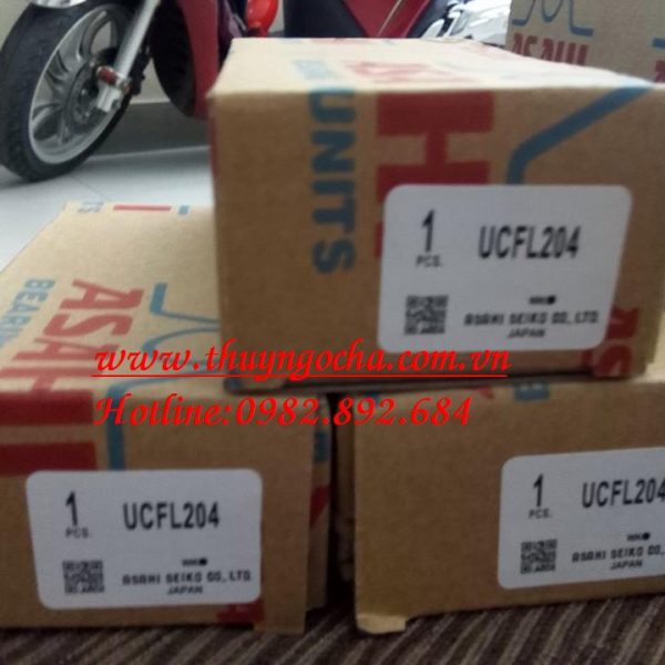 VÒNG BI BẠC ĐẠN GIÁ GỐI ĐỠ UCFL204-FL204 ASAHI