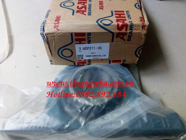 VÒNG BI BẠC ĐẠN UCP211-35 ASAHI