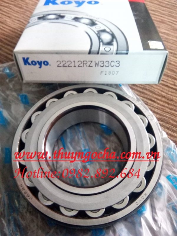 VÒNG BI BẠC ĐẠN 22212 RZW33C3 KOYO