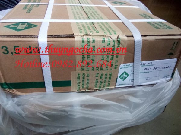 VÒNG BI BẠC ĐẠN SL18 3018 TP C3 INA