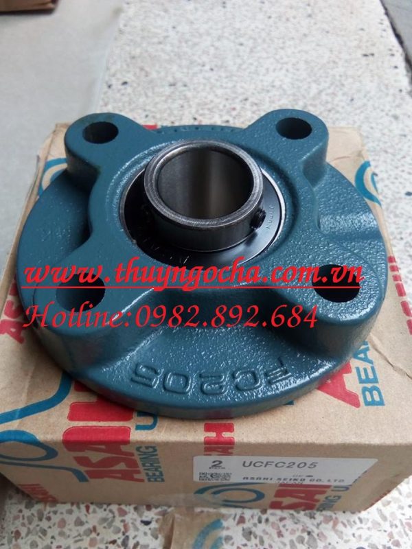 GỐI ĐỠ VÒNG BI BẠC ĐẠN FC205 ASAHI