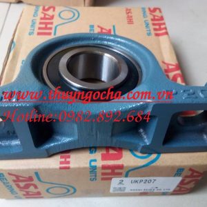 GỐI ĐỠ - VÒNG BI BẠC ĐẠN UKP207 ASAHI