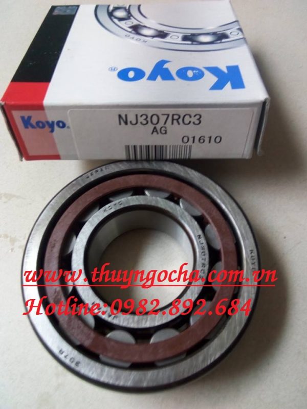 VÒNG BI BẠC ĐẠN NJ307RC3 KOYO