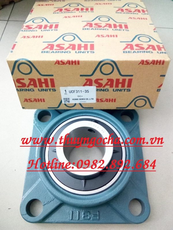GỐI ĐỠ VÒNG BI BẠC ĐẠN UCF311-35 ASAHI