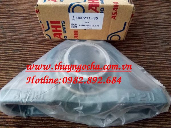 GỐI ĐỠ VÒNG BI UCP211-35 ASAHI