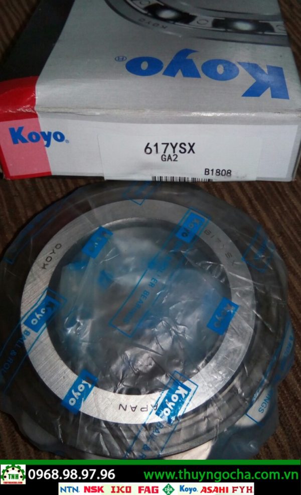 VÒNG BI BẠC ĐẠN HỘP SỐ 617 YSX KOYO